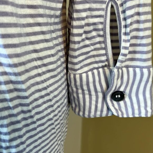 UGG Vivian SZ LG Night Shirt Purple & White Comfy Soft Lightweight Loungewear - Picture 7 of 9